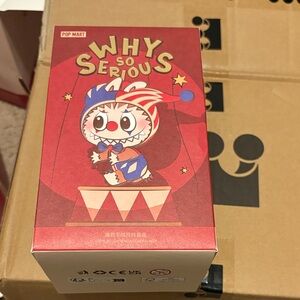 'Why So Serious' silver mist for cowgirldisco